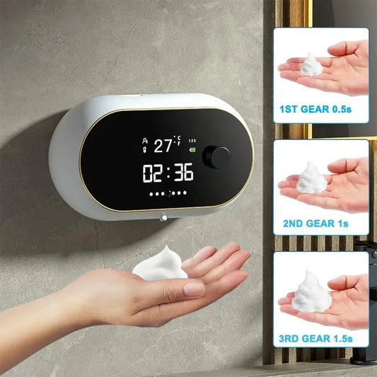 Creative Liquid Foam Soap Dispensers Time