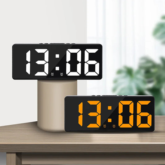 Digital Alarm Clock Voice Control Teperature